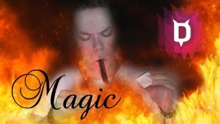 Stifte rauchen  Zaubern lernen und Zaubertricks lernen mit Devil Magic  MIT AUFLÖSUNG [upl. by Karoly]