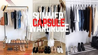 Essentials for Creating a Summer Capsule Wardrobe 2024  Outfits and other Accessories for Women [upl. by Buchbinder]