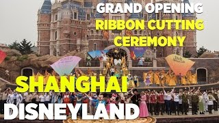 Shanghai Disney Resort Opening Day Ceremony with CEO Bob Iger [upl. by Stutman851]