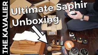 Kirby Allisons Ultimate Saphir Shoeshine Starter Kit  Unboxing [upl. by Farlee]