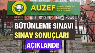 Auzef Güz Dönemi Telafi Sınav Sonuçları AÇIKLANDI Ders Geçme Kalma Hesaplaması Nasıl Yapılır [upl. by Osi]