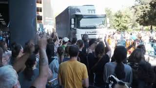 Volunteers Bring Aid to Valencia’s Mestalla Stadium  Amaravati Today [upl. by Hiltan132]