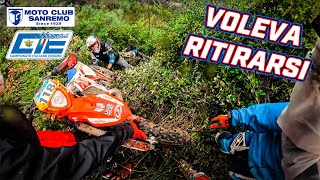 POTEVA FINIRE MALE  SUPER SHOW amp CRASH ASSOLUTI DITALIA ENDURO SANREMO 2627 OTTOBRE 2024 [upl. by Aveer]