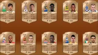 Fifa 17  Fastest Bronze Players 9193 pace [upl. by Leary465]