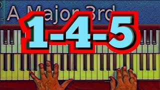 1 4 5 piano [upl. by Ultan809]