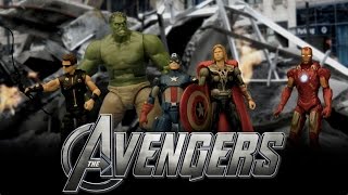 THE AVENGERS  STOP MOTION [upl. by Aitan950]