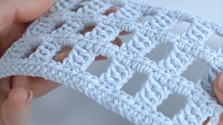 My Amazing Stitch Pattern for Any Project Double Treble Crochet Stitch CROCHET STITCH PATTERN [upl. by Maighdlin]