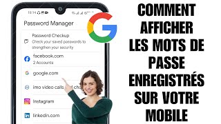 Comment afficher les mots de passe enregistrés sur votre mobile [upl. by Ungley]