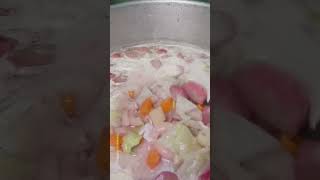 Filipino Ground Pork Sopas shorts viralvideo trending cooking [upl. by Leirol]