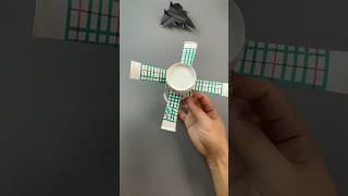 Cup of Flight Crafting a Rotating Paper Aircraft [upl. by Tail]