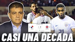 LA ESPANTOSA RACHA DE AÑOS QUE TIENE COSTA RICA SIN GANAR EN CASA DE PANAMÁ😱 [upl. by Marjorie546]