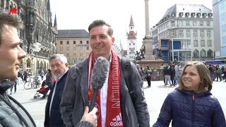 FC Bayern gegen Real Madrid  Die AZStraßenumfrage [upl. by Ilehs27]