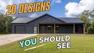 20 Simple and BudgetFriendly Barndominium Designs You’ll Want to Build Right Now [upl. by Yajeet]