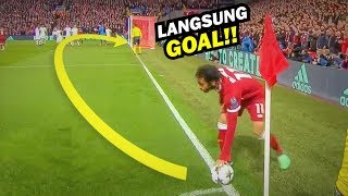 Detikdetik MSalah membuat Dunia Tercengang Dengan Gol Tendangan Pojoknya [upl. by Enohpets]