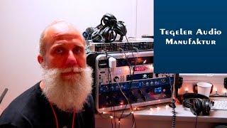 Tegeler Audio Manufaktur Crème  Haybale Studio Bonnaroo 2018 [upl. by Luby]