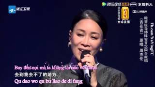 Vietsub  Pinyin The Voice China 2015 Sứ Thanh Hoa 青花瓷  Na Anh 那英 [upl. by Silvan188]