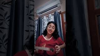 Mon re krishi kaj jano na Song cover in ukulele with momSohini and Soumyalima [upl. by Salli254]