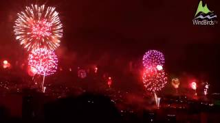 Madeira New Year Fireworks 2017 HD Live [upl. by Shakti]