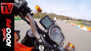 KTM 1290 Super Duke R  Gyrocam  60FPS  Brünn Circuit  Onboard [upl. by Sucramrej]