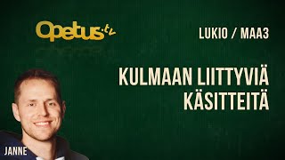 Kulmaan liittyviä käsitteitä [upl. by Melan976]