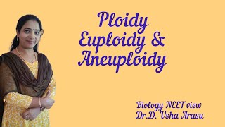 Ploidy Euploidy amp Aneuploidy easy tricks to remember [upl. by Hollis]