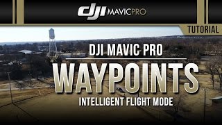 DJI Mavic Pro  Waypoints Tutorial [upl. by Isla147]