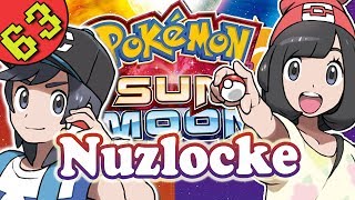 Lets Play Pokemon Sun And Moon Nuzlocke Gameplay Part 63  To Mount Hokulani [upl. by Eluk]