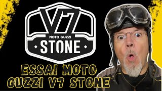 Essai V7 Stone Moto Guzzi [upl. by Regor]