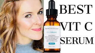 BEST VITAMIN C SERUM  SkinCeuticals C E Ferulic Review [upl. by Deroo]