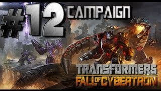 Transformers Fall of Cybertron  Walkthrough Part 12 Death from Above [upl. by Nehtiek]