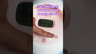 How to use Spectra breast pump Spectra S2 plus breast pump settings baby pumping breastpump [upl. by Franck581]