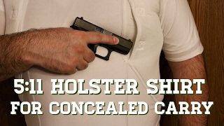 511 Tactical Holster Shirt  Concealed Carry Shirt [upl. by Ecnadnak]