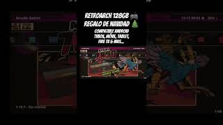 RETROARCH 128GB Exclusivo para Android 🎮🎄 retroarch emulador retro playstation emuelec [upl. by Lipfert19]