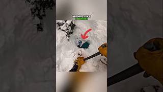 Snow Rescue That Changed Everything 🏂shorts viralvideo [upl. by Ethbin]