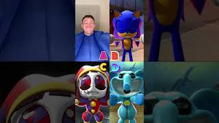 Who is the best 213 sonic funnyshorts skibidi pomni catnap [upl. by Ydderf807]