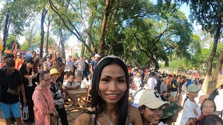 Water Festival BON OM TOUK IN SIEM REAP CAMBODIA Day1Day2🇰🇭បុណ្យអុំទូក [upl. by Aimat]