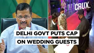 New COVID19 Guidelines on Wedding Gathering Play Spoilsport for Delhiites [upl. by Anya]