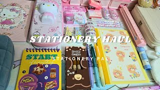 Huge back to school stationery haul ✨️💕 stationery pal unboxing 💗 [upl. by Madai]