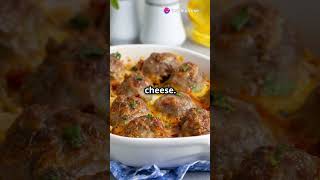 Delicious Italian Stuffed Meatballs Recipe [upl. by Norej]