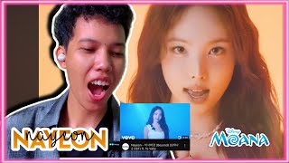 Nayeon  저 너머로Beyond 모아나 2 OST MOANA 2 OST ft Te Vaka  REACTION [upl. by Lucilla]