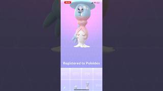 Evolving Hatenna to final stage Hatterene  sorcilence in Pokémon Go [upl. by Enaitsirhc]