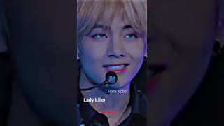 Lady killer romeo🔥❤‍🔥kimtaehyung jeonjungkook parkjimin btsshortstrendingshorts [upl. by Moe]