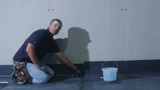 EPDM Seam Installation [upl. by Leonteen]