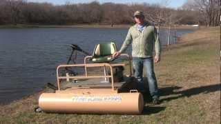 The Best Mini Pontoon Boat for Fishing [upl. by Pagas]