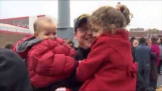 HMCS Athabaskan returns [upl. by Whitby]