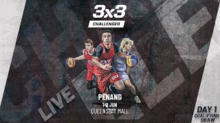 RELIVE  FIBA 3x3 Penang Challenger 2024  Qualifier for Edmonton Masters  Qualifying Draw [upl. by Elurd]