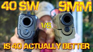 40 SampW vs 9mm Is 40 really better [upl. by Macdonald]