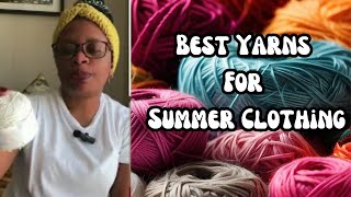 Yarn Talk  A Peek into My WIPS and The Perfect Yarns for Summer Episode 1 [upl. by Eeliah]