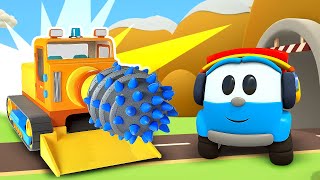 Leo the truck amp vehicles for kids Full episodes of NEW cartoons for kids Cars amp games for kids [upl. by Nnylyma624]