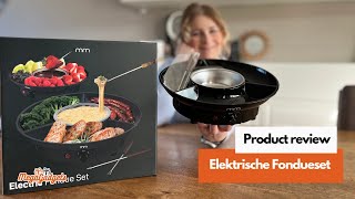 Elektrische Fondueset  Product Review  MegaGadgets [upl. by Tita]